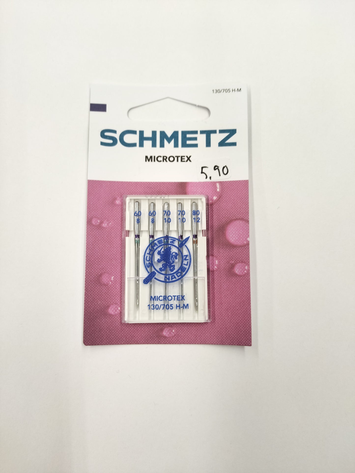 Schmetz Microtex 130/705 H-M, 60-80