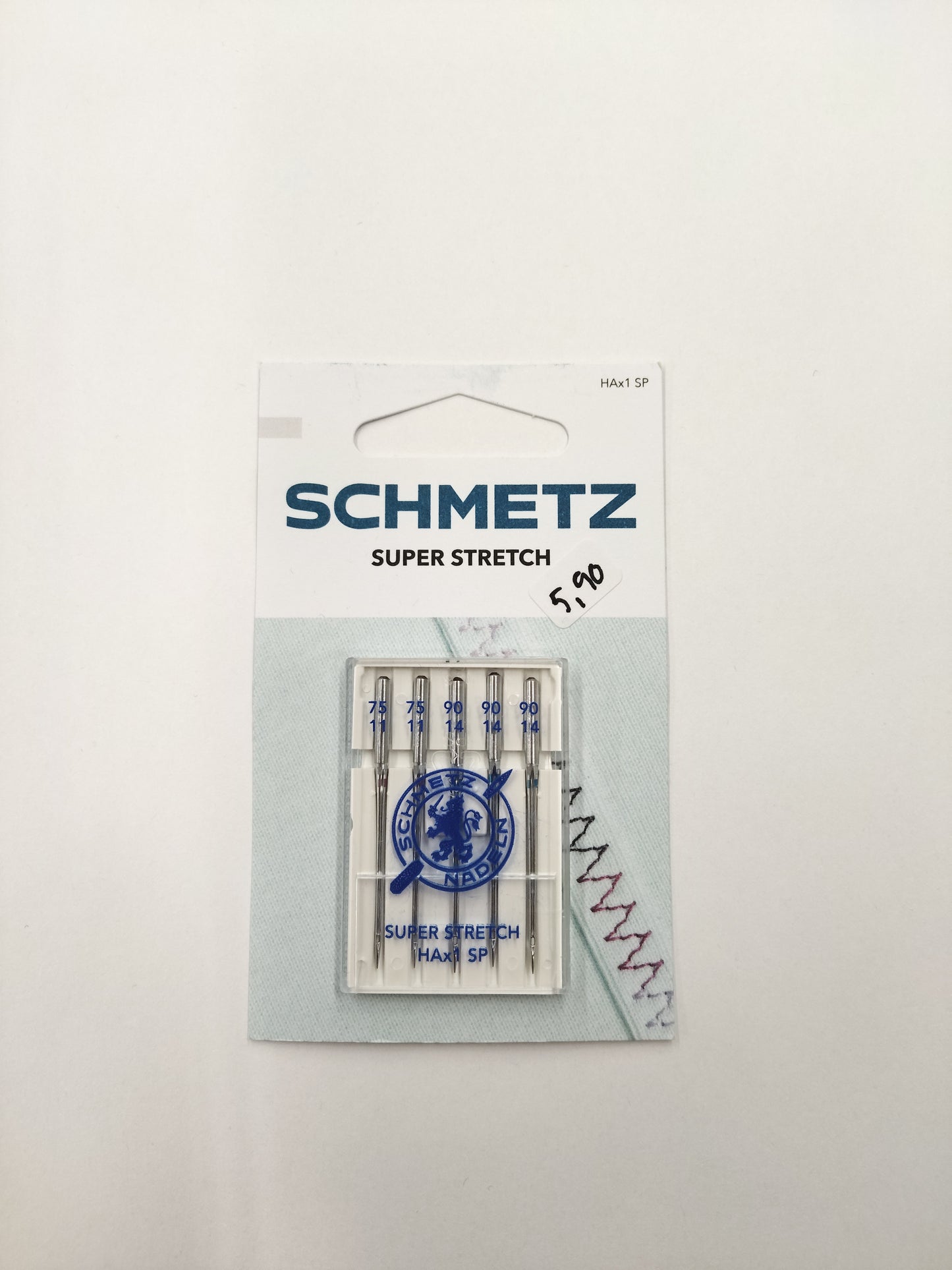 Schmetz Super Stretch HAx1 SP, 75-90